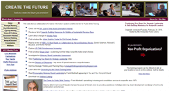 Desktop Screenshot of createthefuture.com